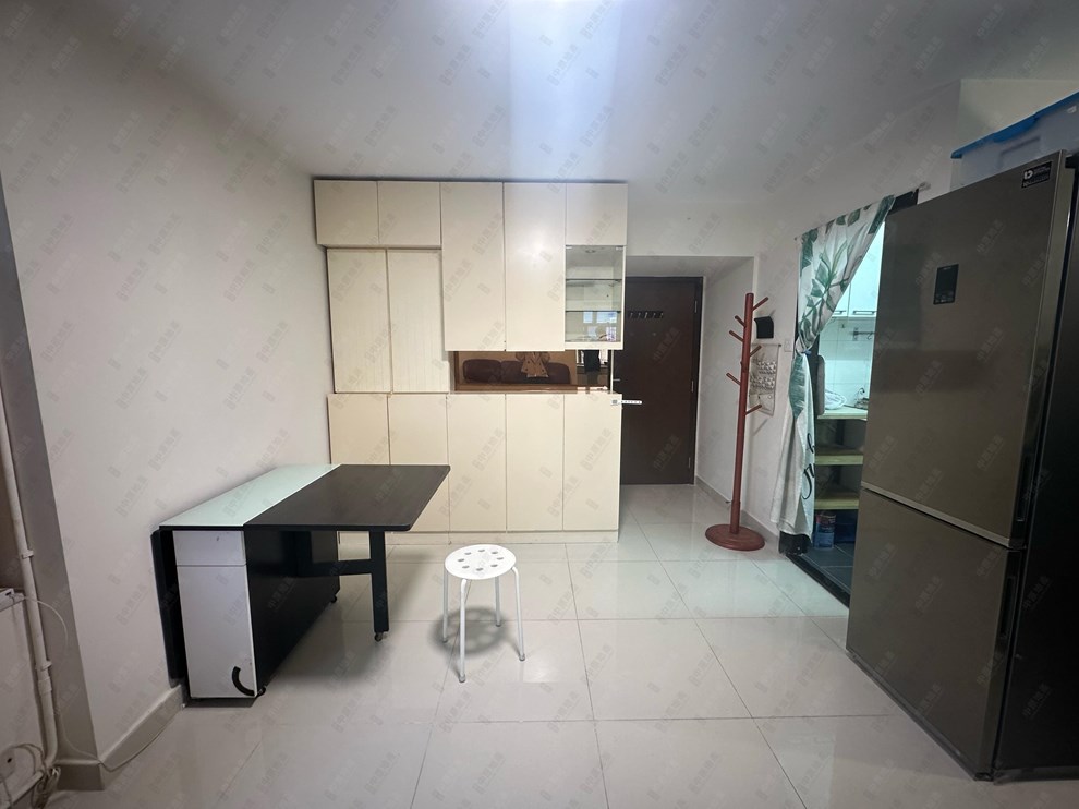Unit Interior-Living and Dining Room