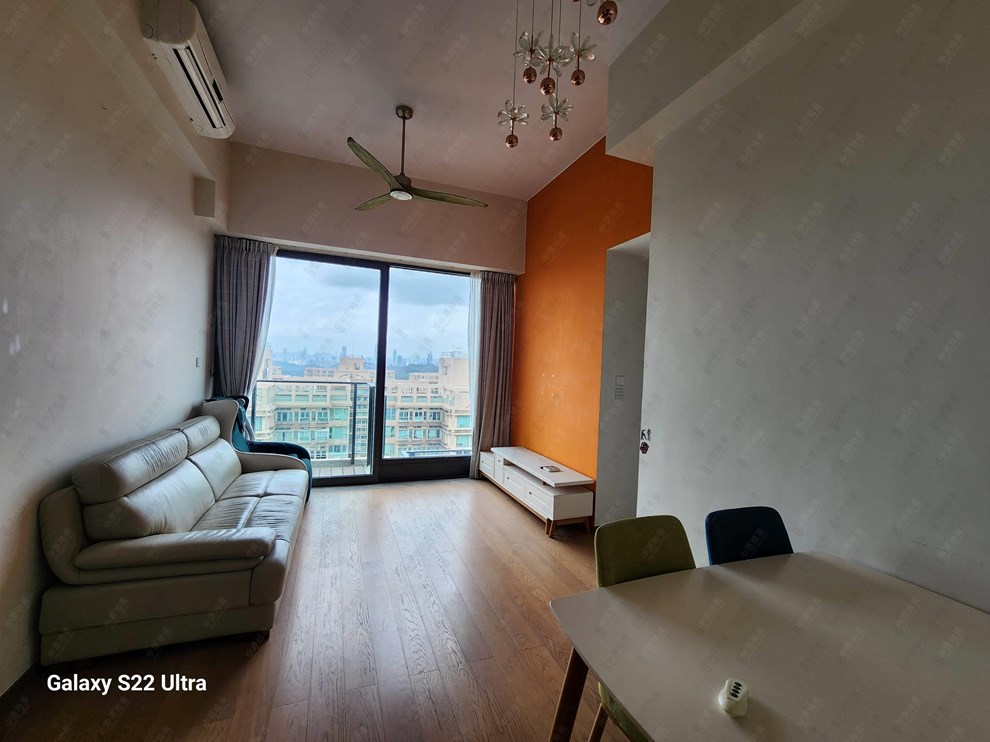 Unit Interior-Living and Dining Room