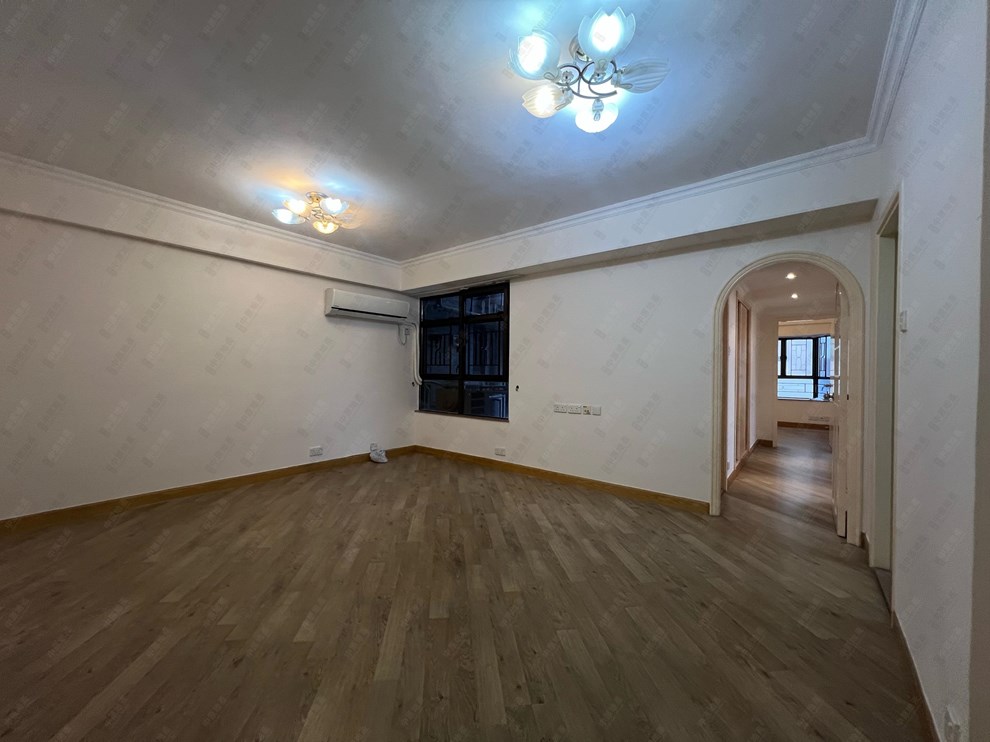 Unit Interior-Living and Dining Room