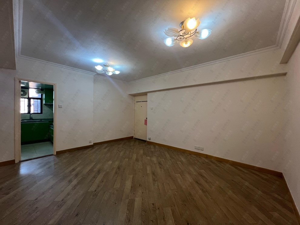 Unit Interior-Living and Dining Room