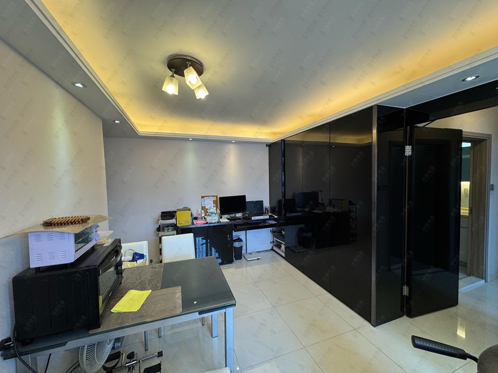 Unit Interior-Living and Dining Room