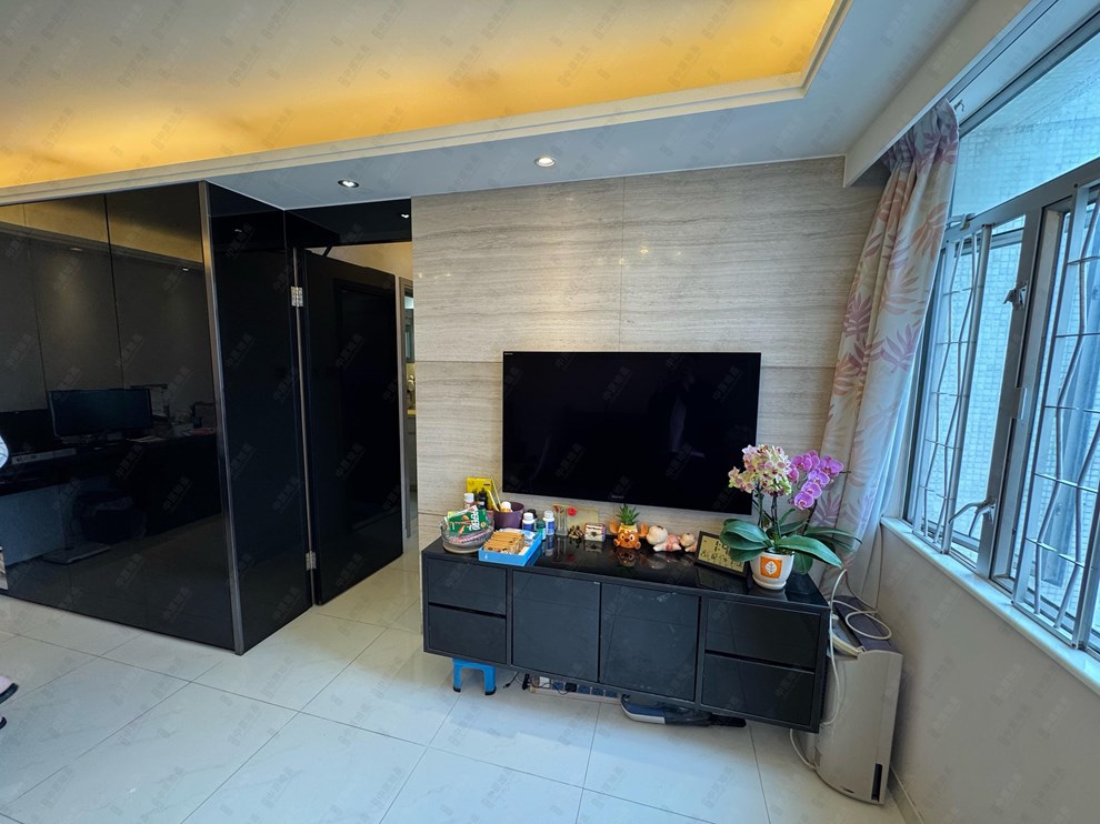 Unit Interior-Living and Dining Room
