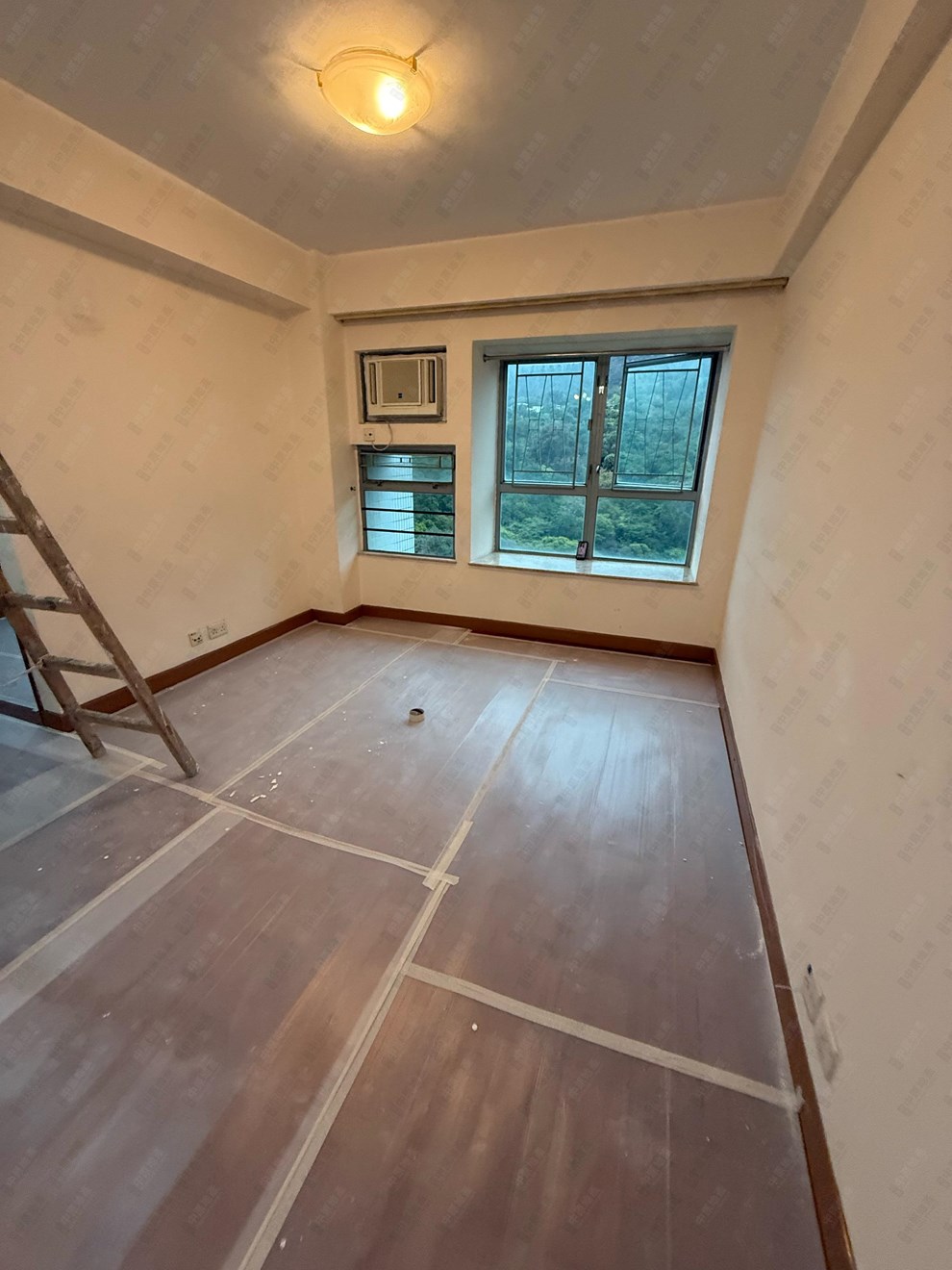 Unit Interior-Living and Dining Room
