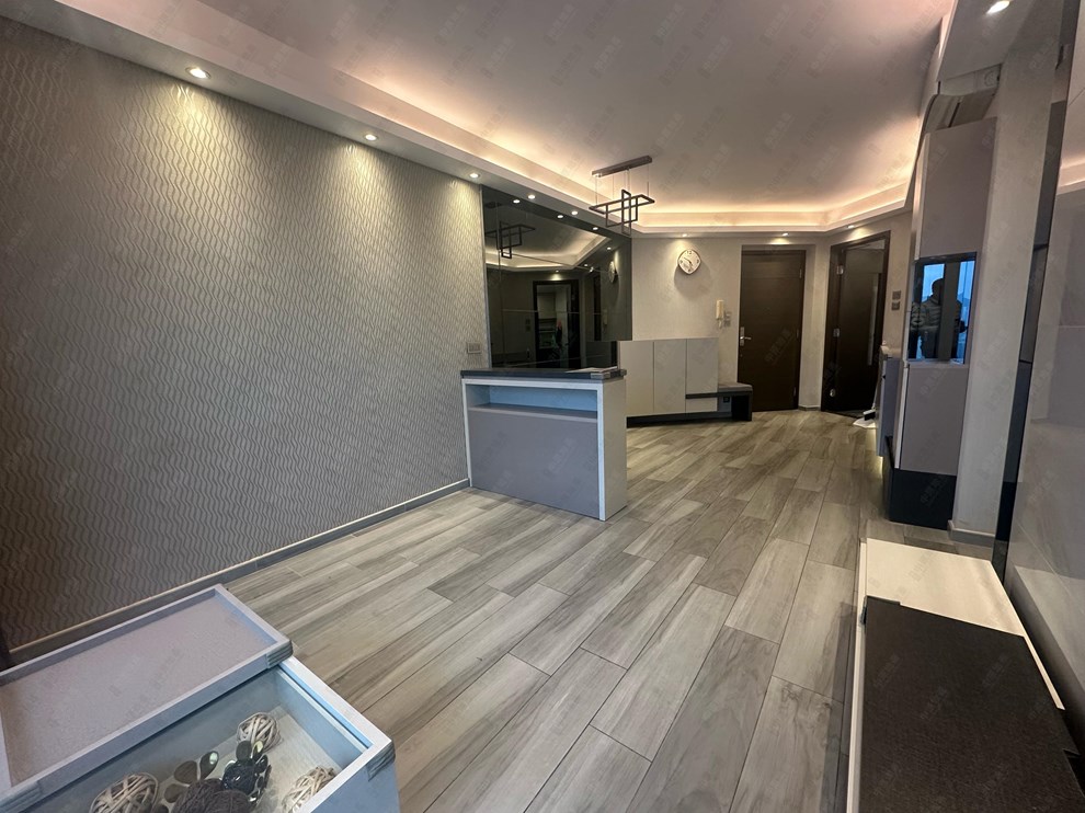 Unit Interior-Living and Dining Room