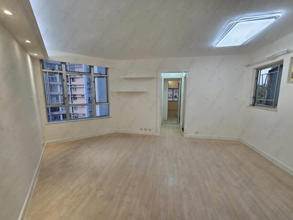 Unit Interior-Living and Dining Room