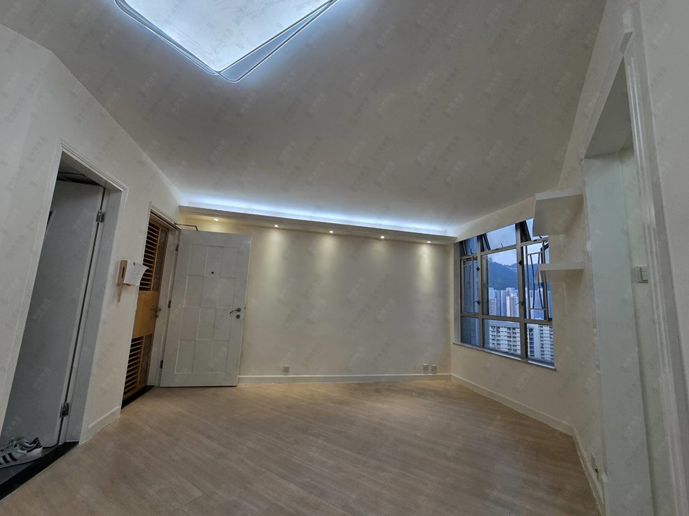 Unit Interior-Living and Dining Room