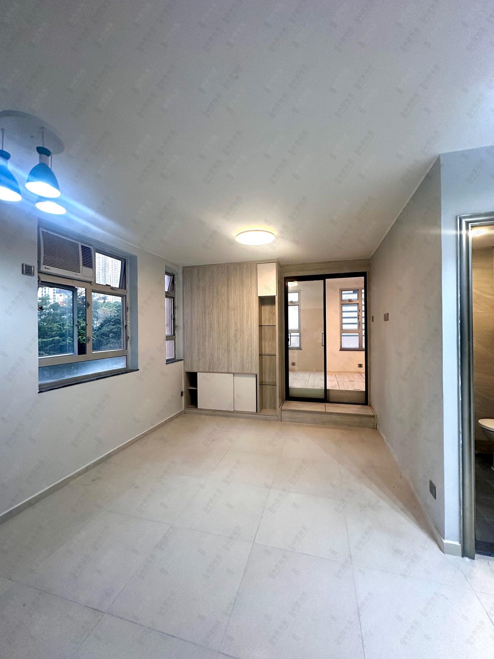 Unit Interior-Living and Dining Room