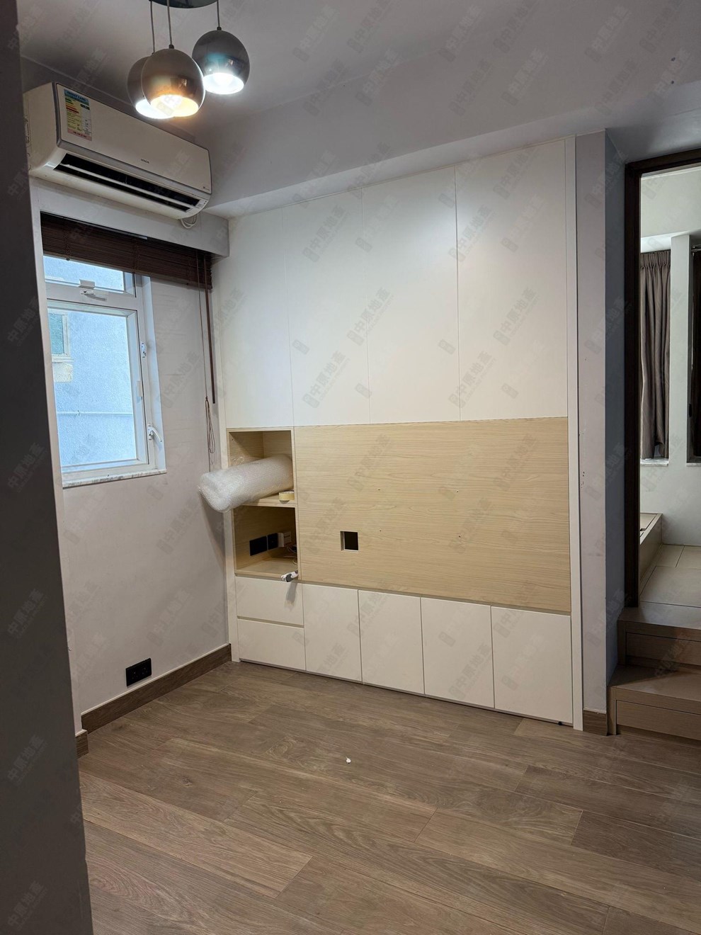 Unit Interior-Living and Dining Room