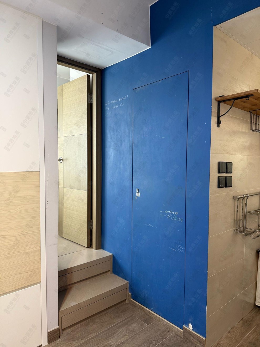 Unit Interior-Living and Dining Room