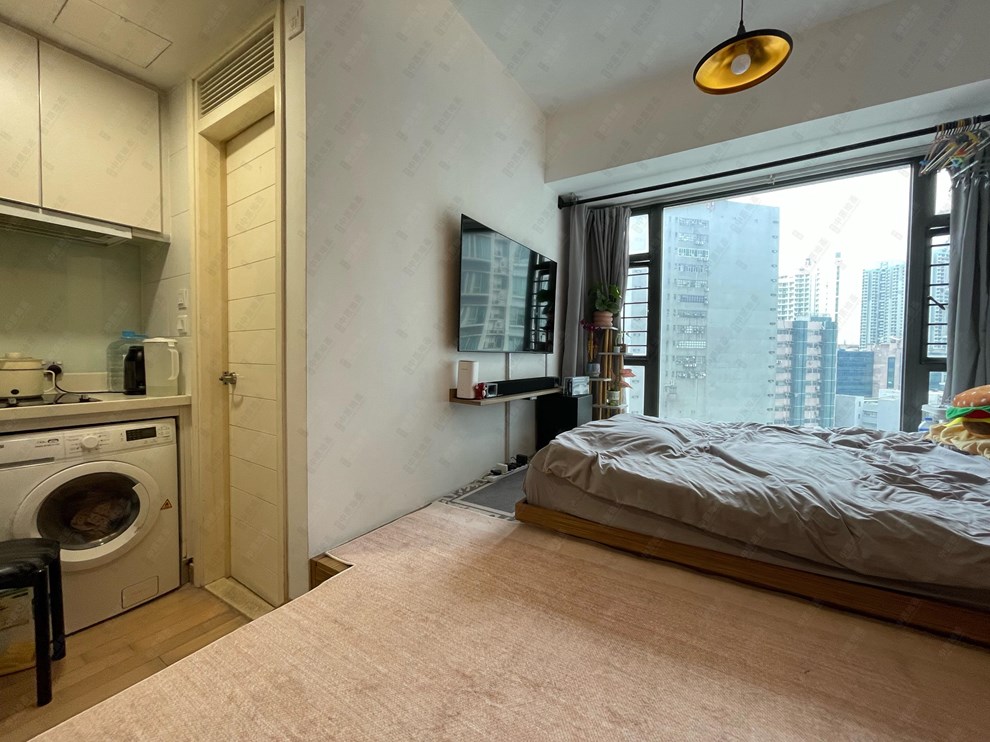 Unit Interior-Living and Dining Room