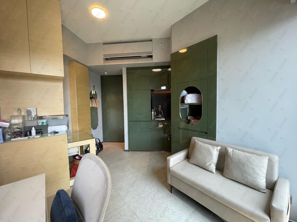 Unit Interior-Living and Dining Room