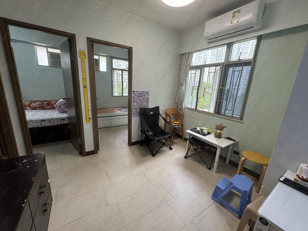 Unit Interior-Living and Dining Room
