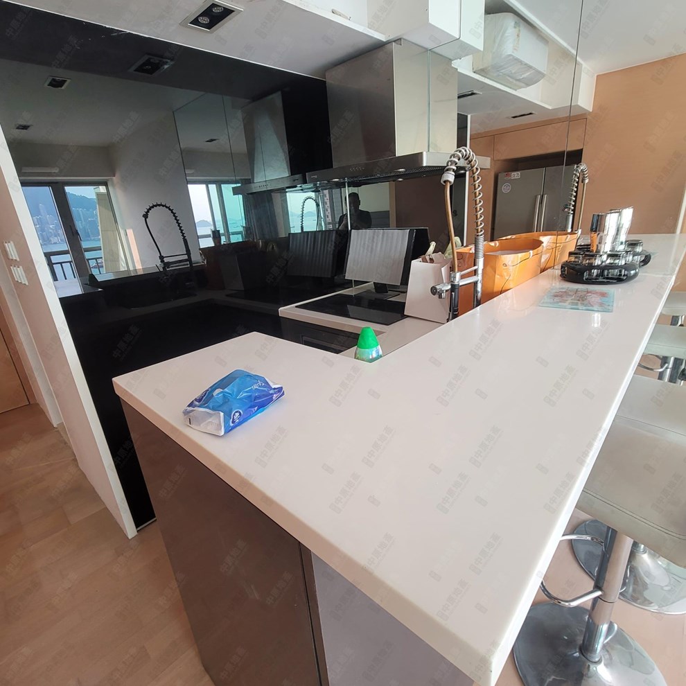 Unit Interior-Living and Dining Room