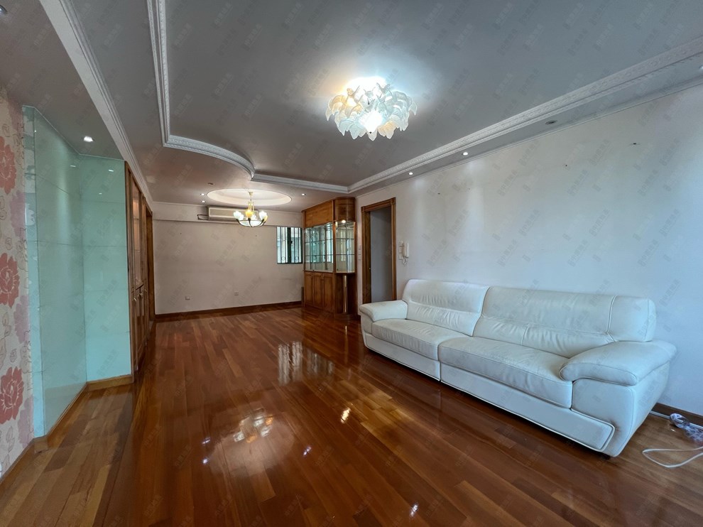 Unit Interior-Living and Dining Room