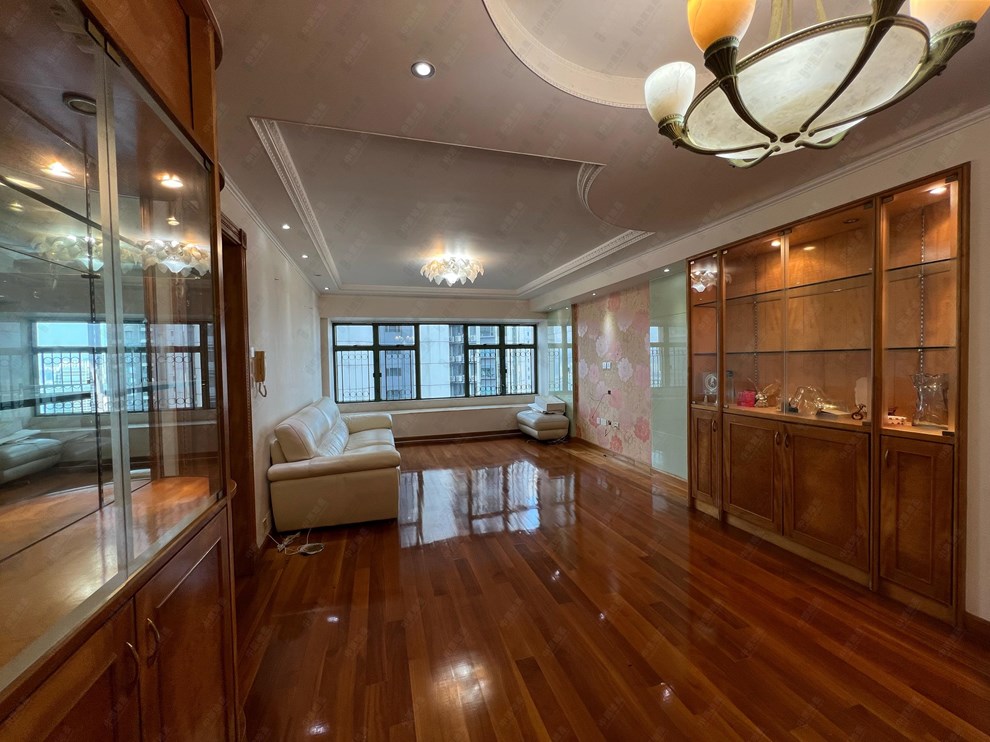 Unit Interior-Living and Dining Room