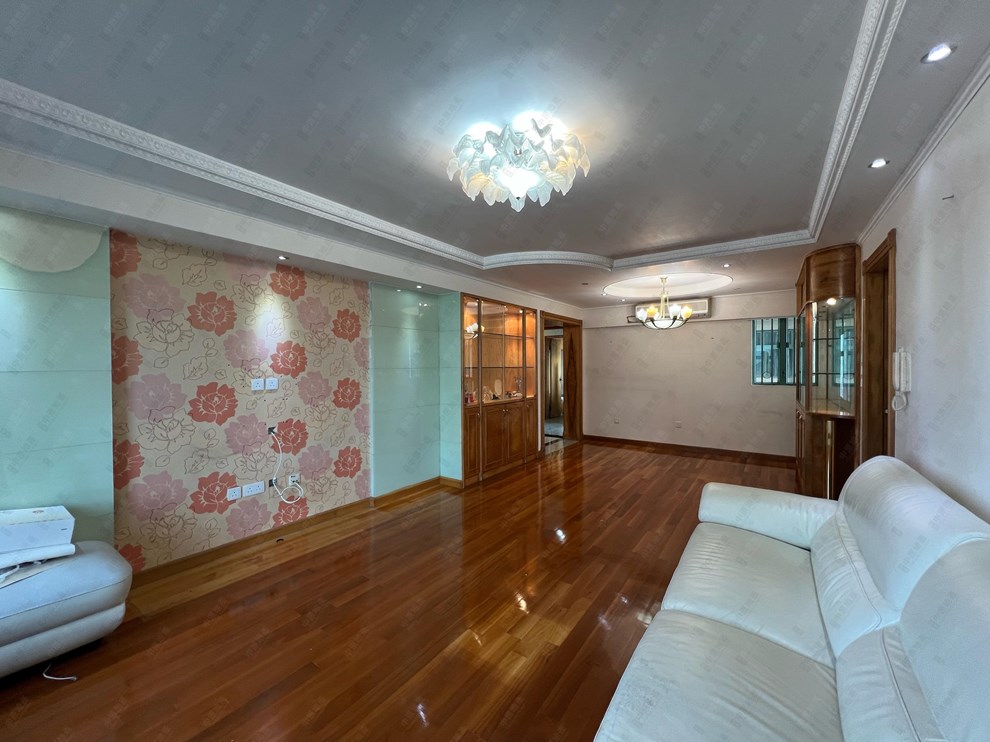 Unit Interior-Living and Dining Room