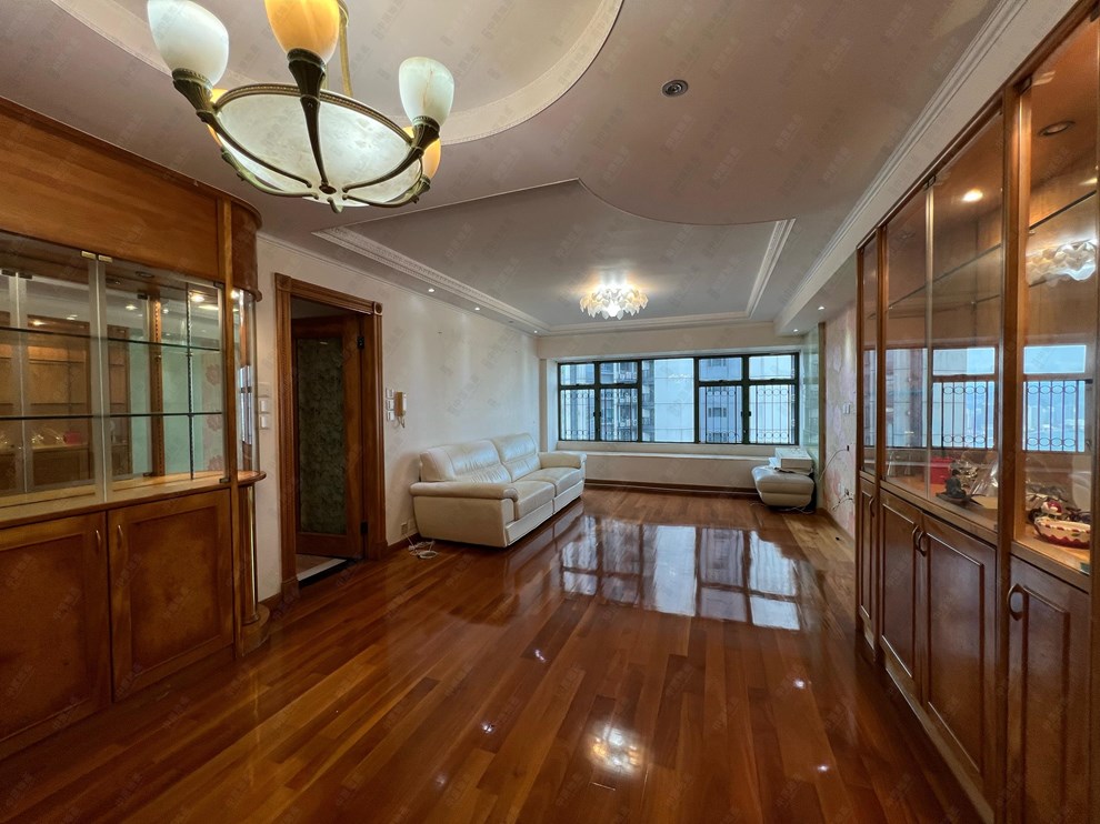 Unit Interior-Living and Dining Room