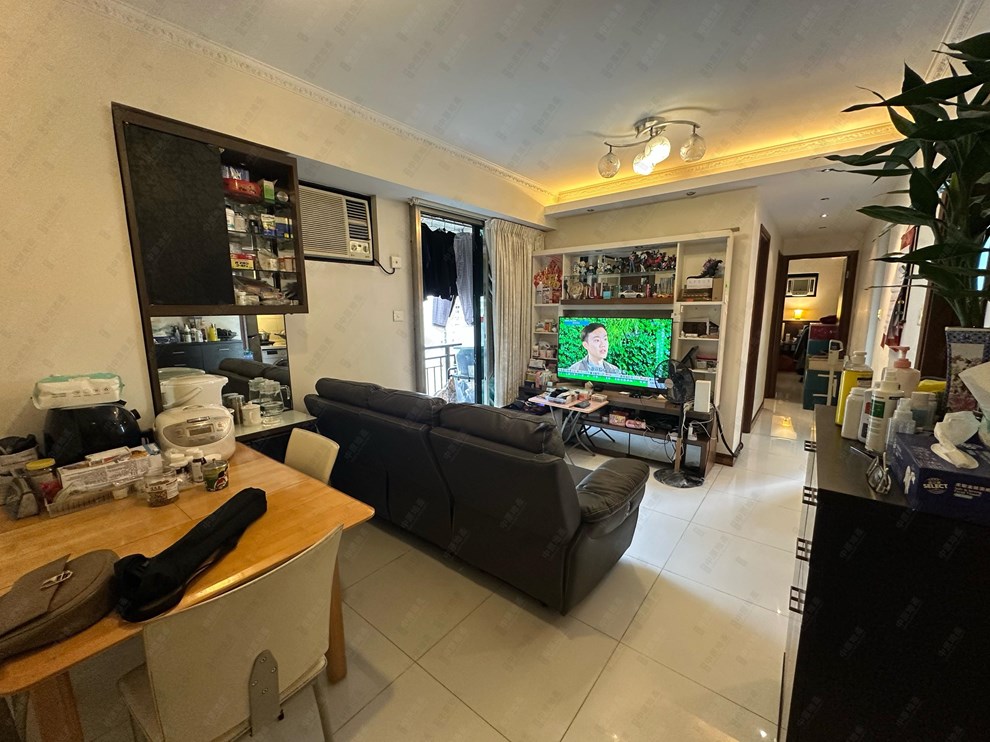 Unit Interior-Living and Dining Room