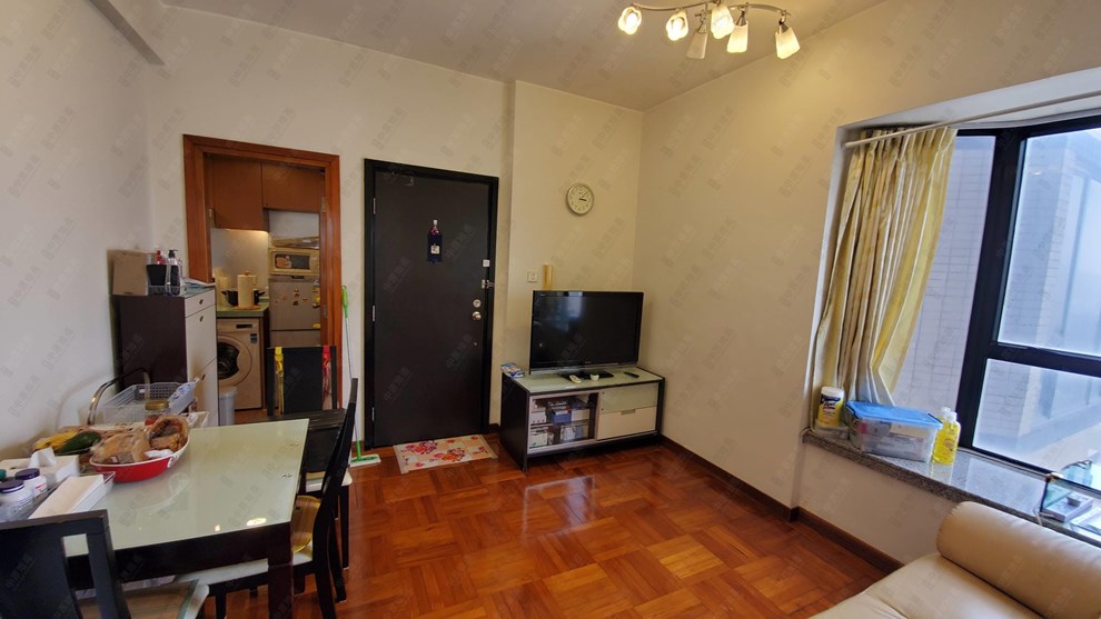 Unit Interior-Living and Dining Room