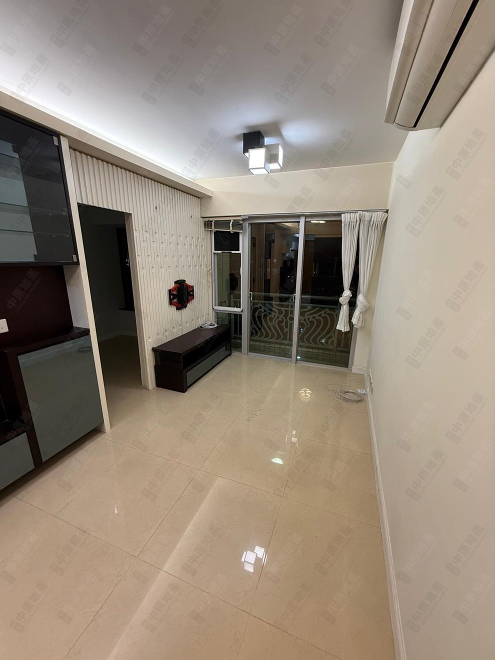 Unit Interior-Living and Dining Room