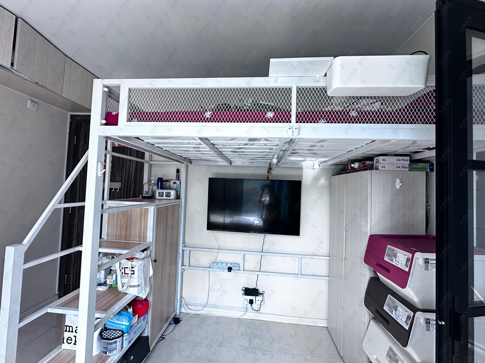 Unit Interior-Living and Dining Room