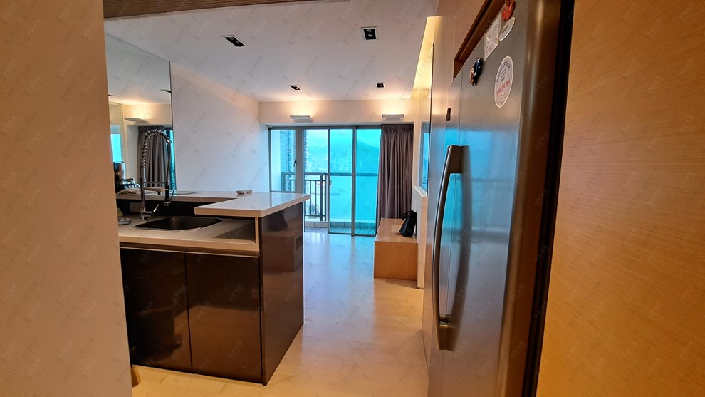 Unit Interior-Living and Dining Room