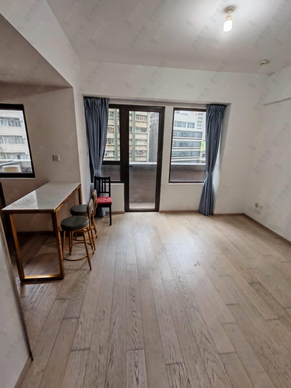 Unit Interior-Living and Dining Room