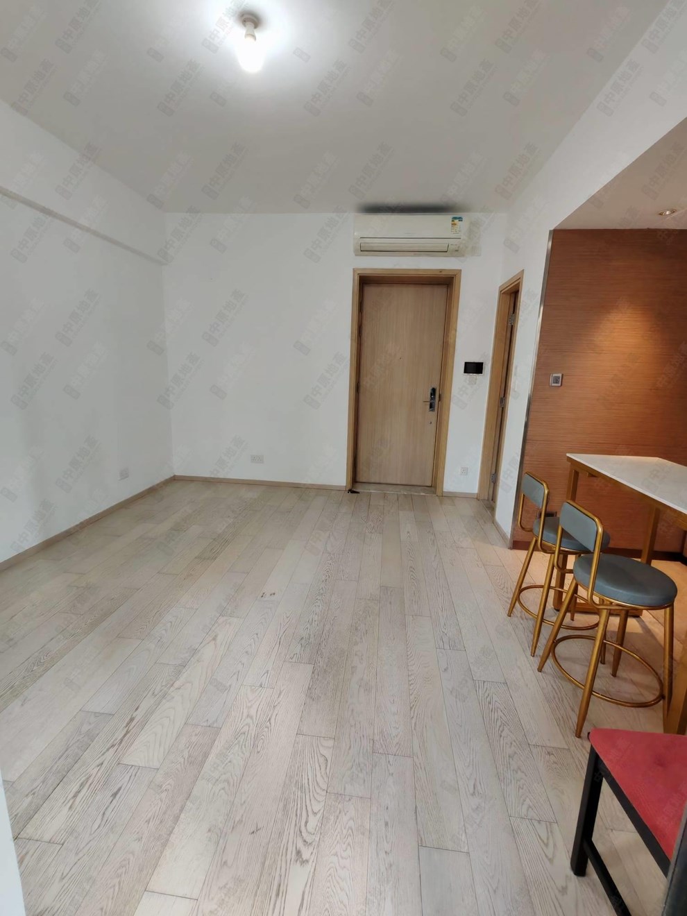 Unit Interior-Living and Dining Room