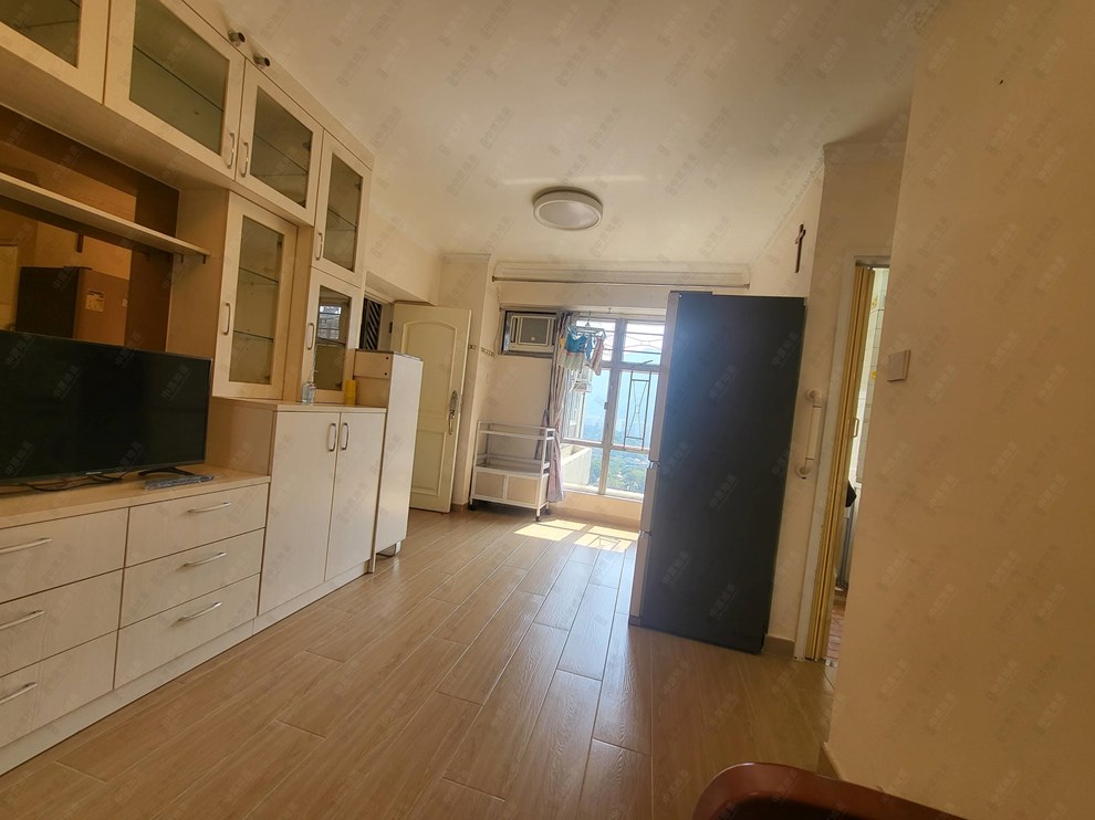 Unit Interior-Living and Dining Room