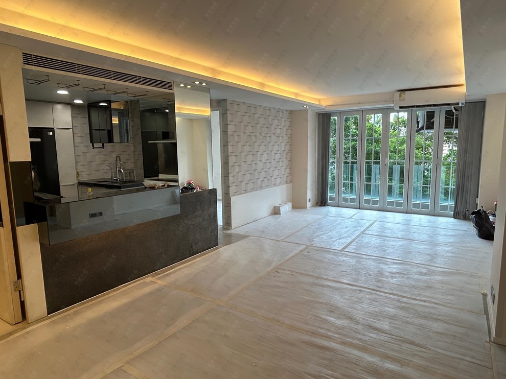 Unit Interior-Living and Dining Room