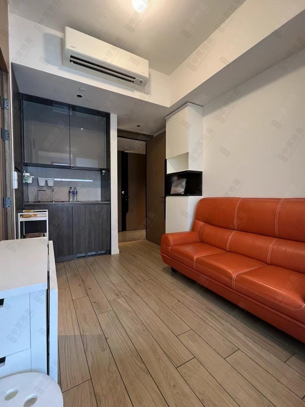 Unit Interior-Living and Dining Room