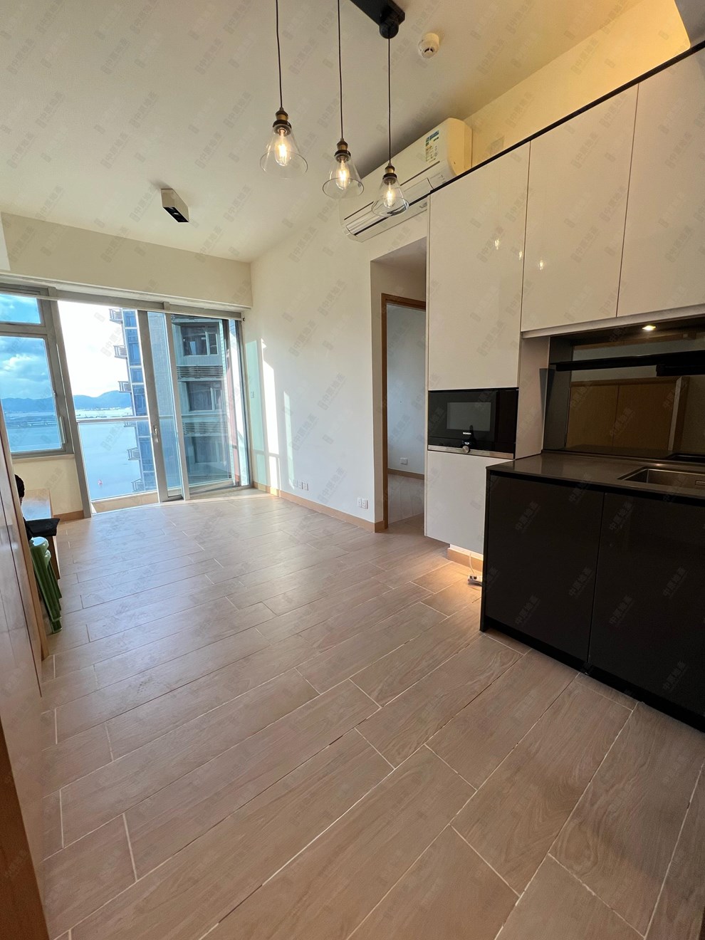 Unit Interior-Living and Dining Room