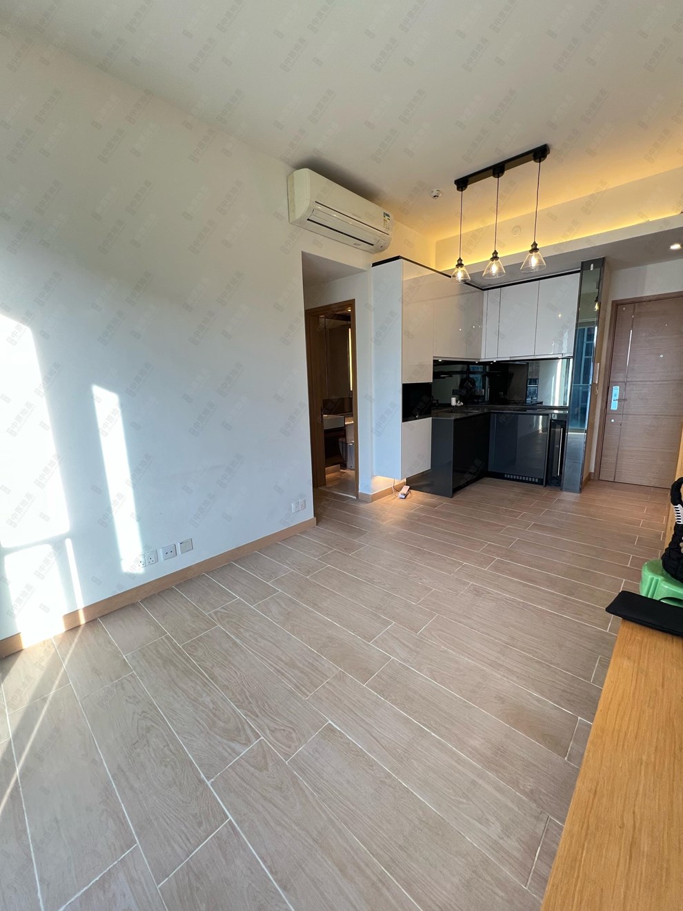 Unit Interior-Living and Dining Room