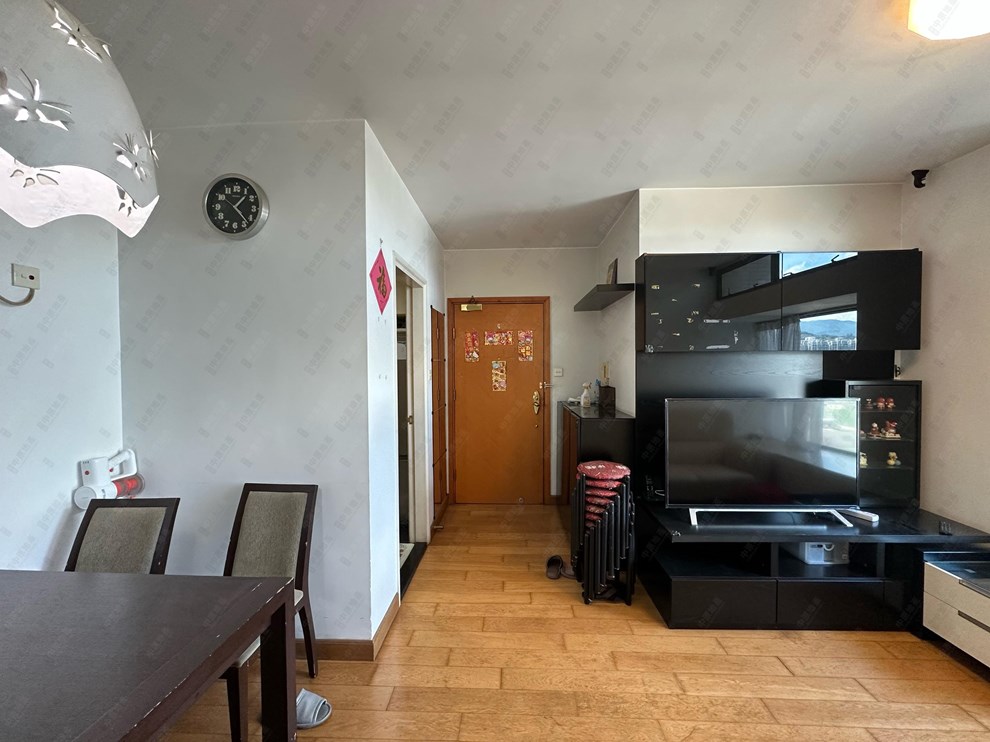 Unit Interior-Living and Dining Room