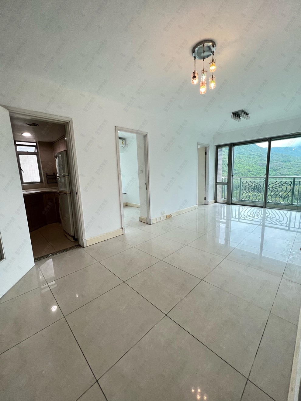 Unit Interior-Living and Dining Room