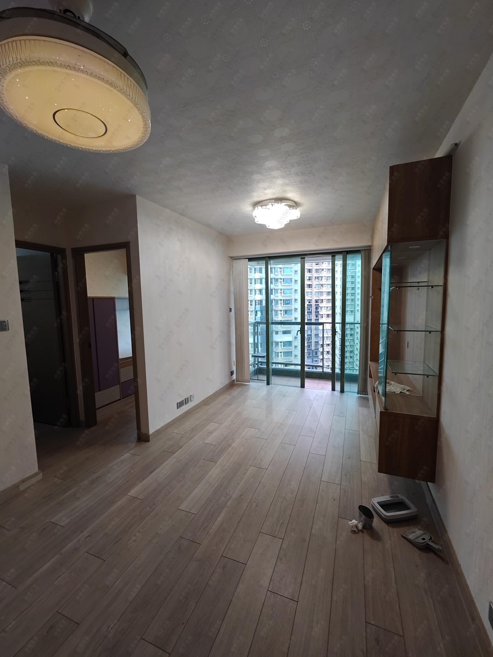 Unit Interior-Living and Dining Room