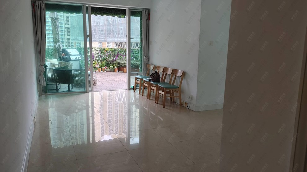 Unit Interior-Living and Dining Room