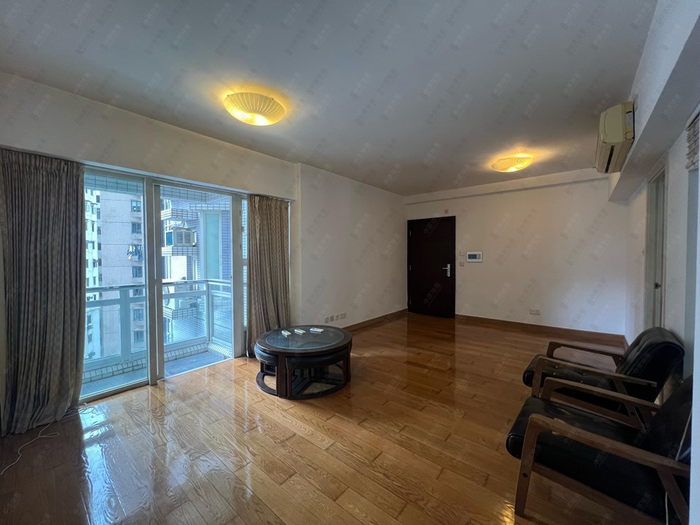 Unit Interior-Living and Dining Room