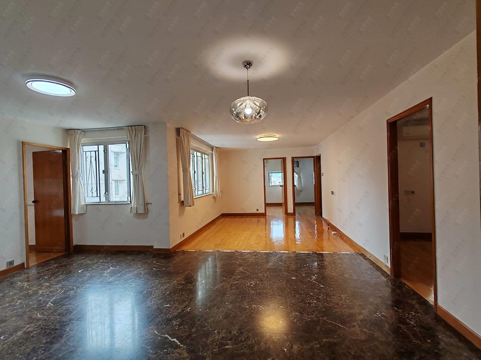 Unit Interior-Living and Dining Room