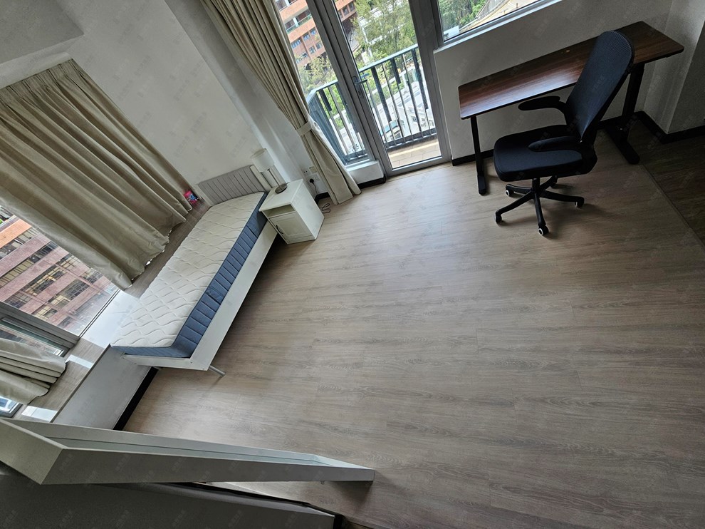 Unit Interior-Living and Dining Room