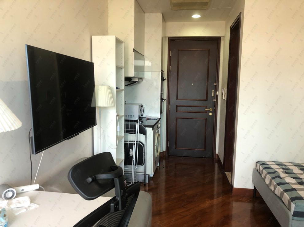Unit Interior-Living and Dining Room