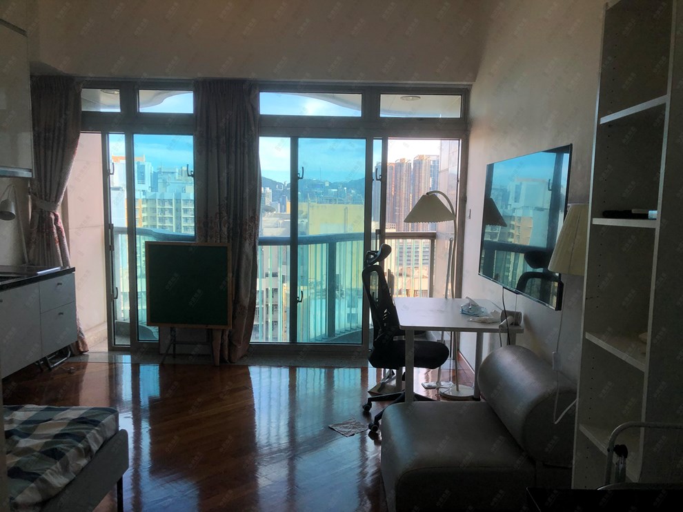 Unit Interior-Living and Dining Room