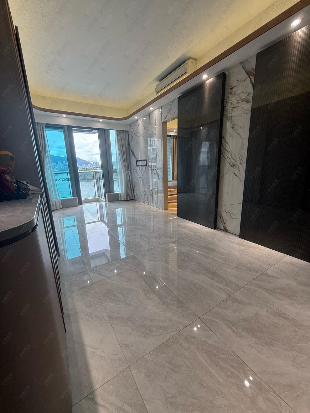 Unit Interior-Living and Dining Room