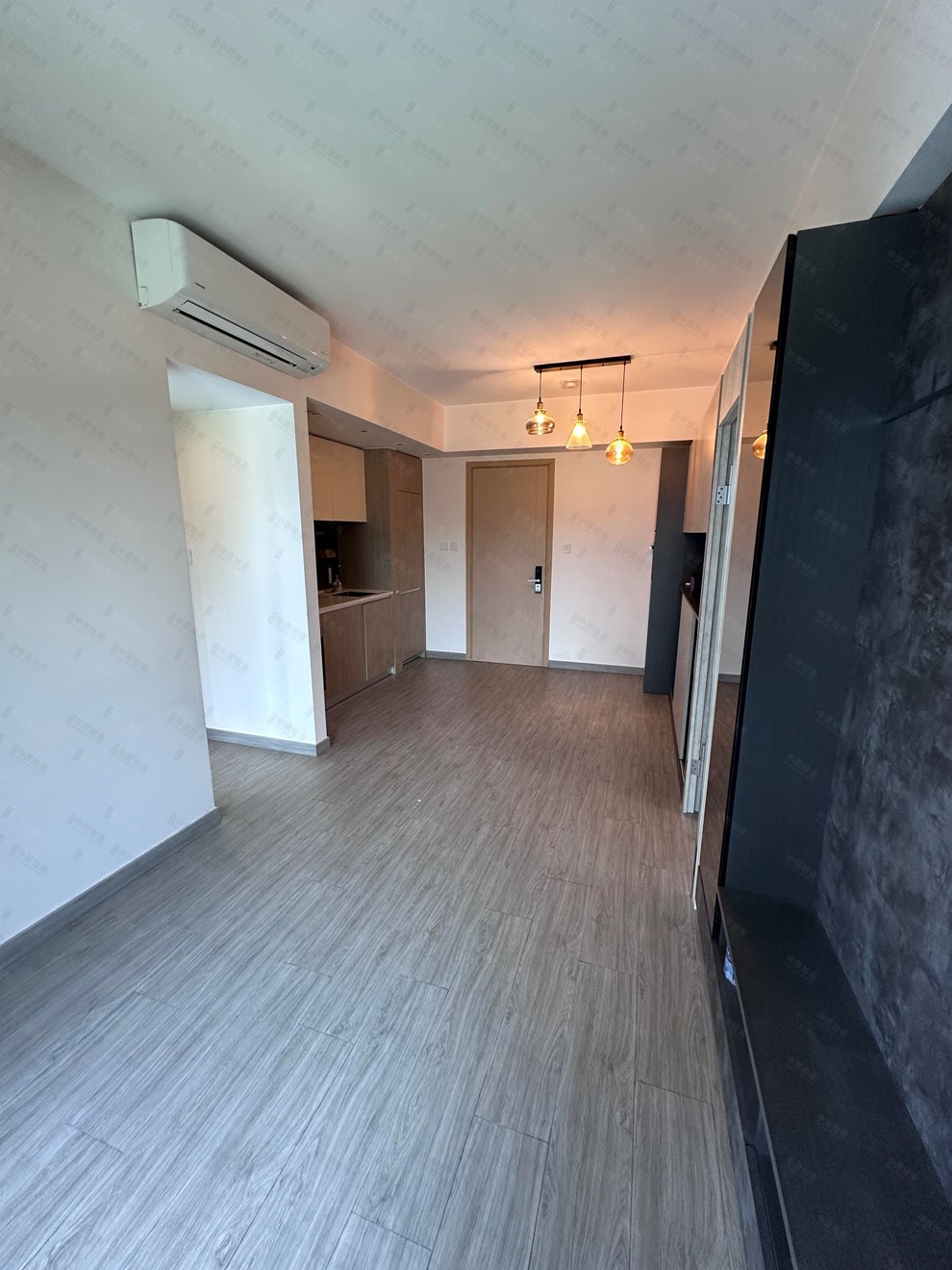 Unit Interior-Living and Dining Room