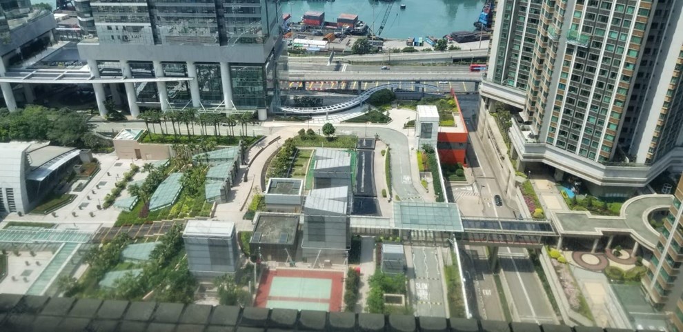窗外景觀-由客廳