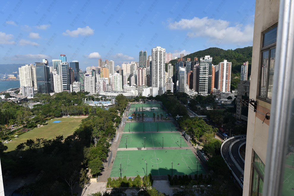 窗外景觀-由客廳