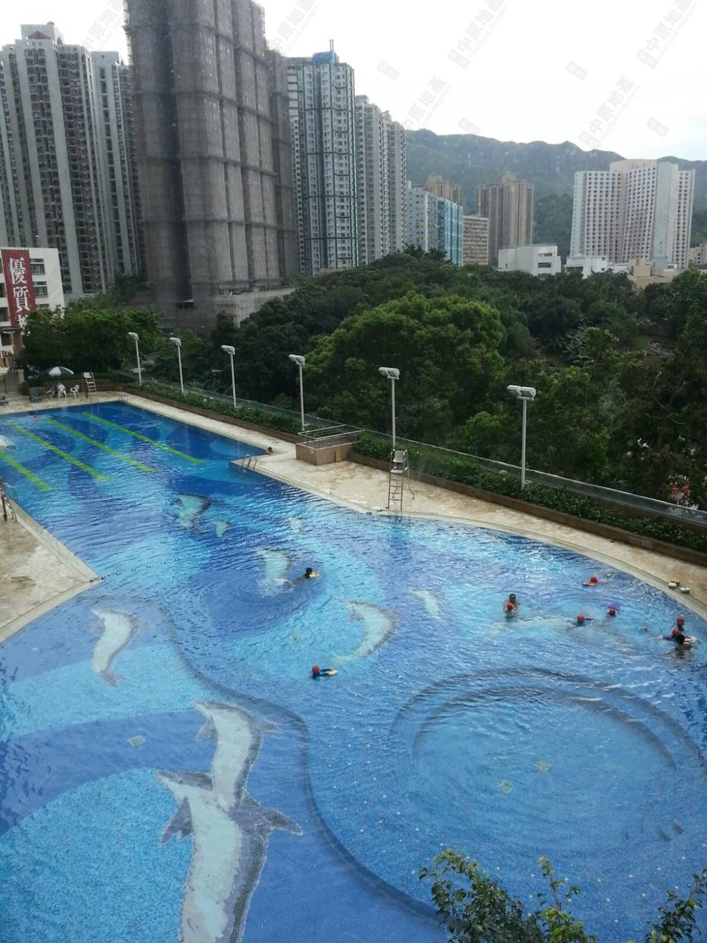Outside View-Pool View