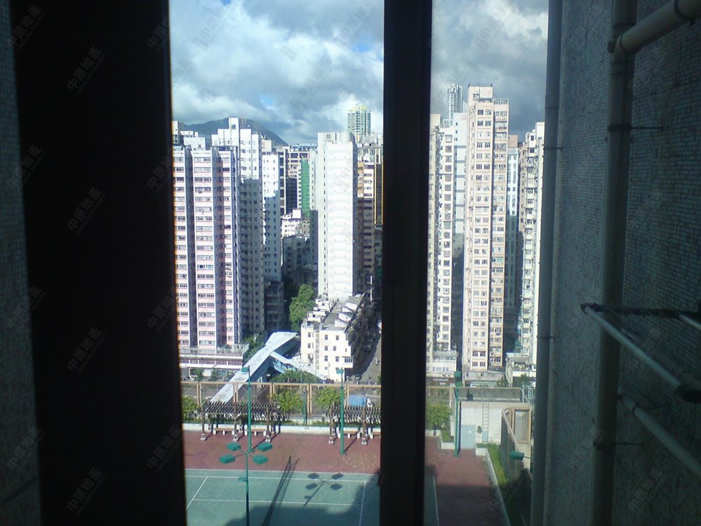 窗外景觀-由飯廳