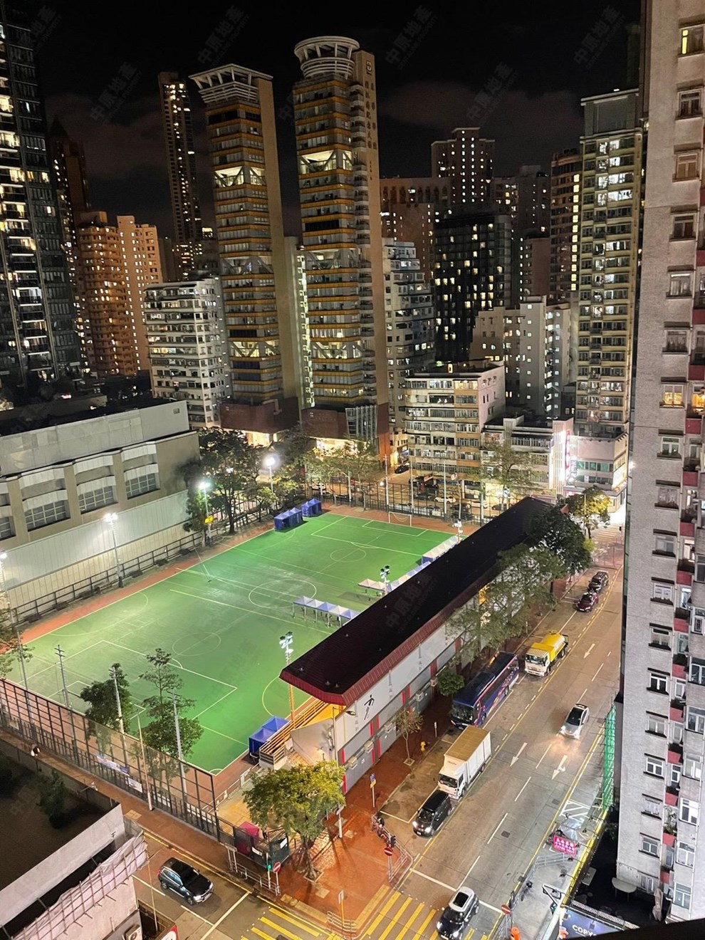 窗外景觀-由飯廳